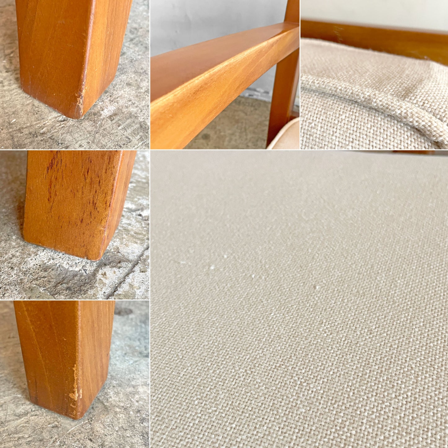 スキャンティーク SCANTEAK コニスカ KONISKA 2Pソファ チーク無垢材 ラッカー塗装 カバーリング 替えカバー付き 北欧スタイル ■