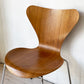 フリッツハンセン Fritz Hansen セブンチェア Seven Chair ダイニングチェア アルネヤコブセン Arne Jacobsen ウォールナット材 北欧家具 C ★