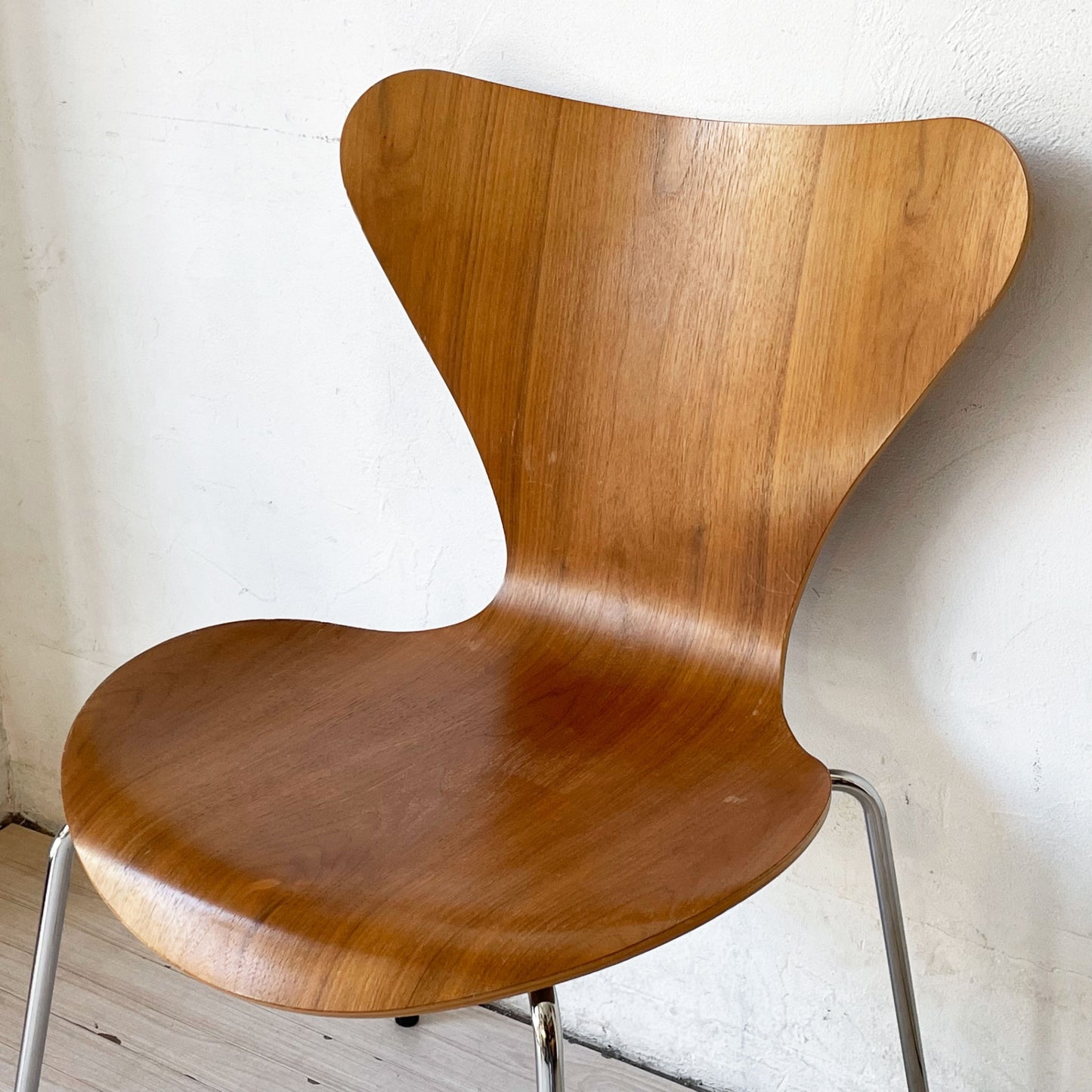 フリッツハンセン Fritz Hansen セブンチェア Seven Chair ダイニングチェア アルネヤコブセン Arne Jacobsen ウォールナット材 北欧家具 C ★