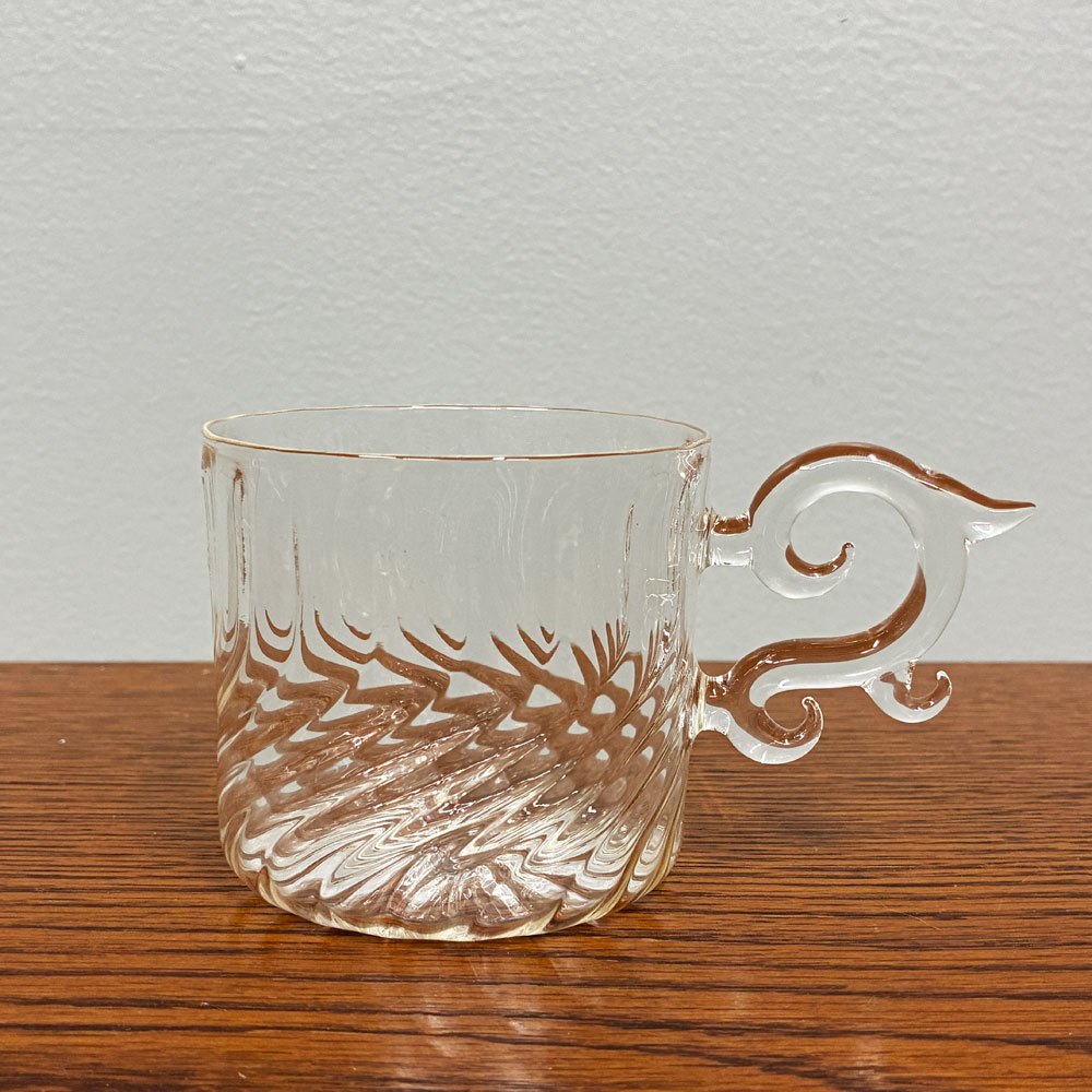 glass atelier えむに ガラス Flow カップ 現代作家 ◎