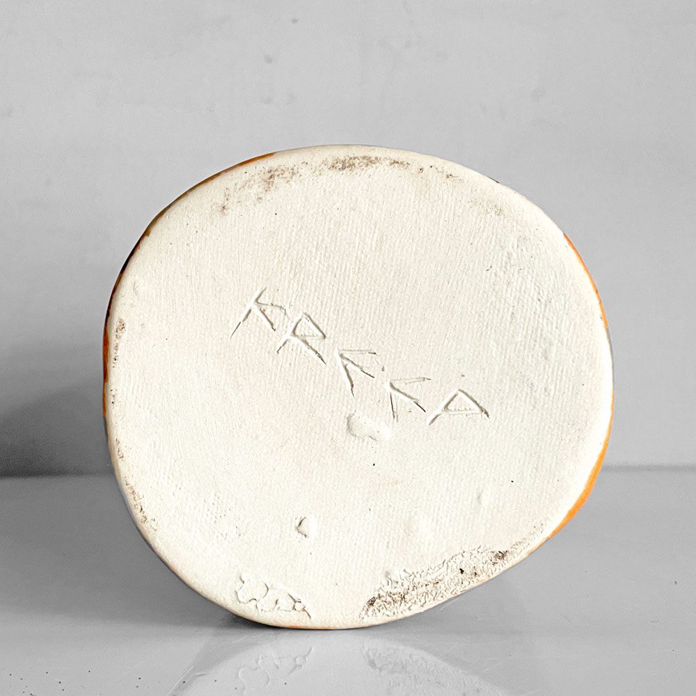 クリープ kreep フラワーベース 花瓶 陶器 22cm ハンドメイド アメリカ ■