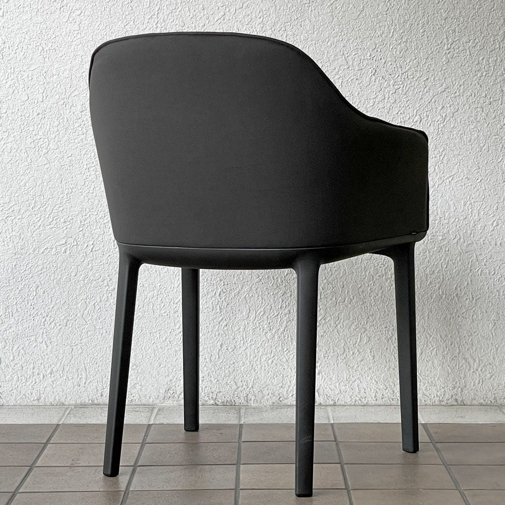 ヴィトラ Vitra ソフトシェル SOFTSHELL アームチェア 4レッグベース ロナン＆エルワン・ブルレック ダークグレー 定価111,100円 ◇