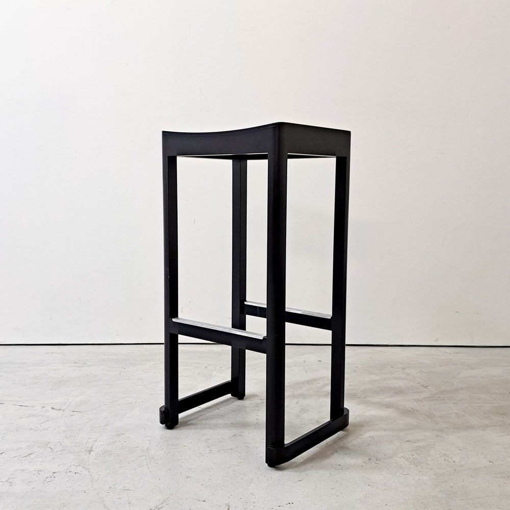 アルテック artek アトリエ バースツール Atelier Bar Stool H75cm ビーチ材 ブラックラッカー仕上げ タフ スタジオ TAF Studio スウェーデン 北欧家具 A ●