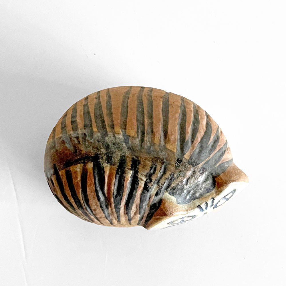 グスタフスベリ GUSTVSBERG 小さな動物園 Lilla Zoo 丸まった猫 Liggande Katt フィギュリン 置物 リサ・ラーソン ビンテージ 北欧雑貨 ■