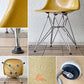 ハーマンミラー Herman Miller サイドシェルチェア セカンド 2nd FRP オークルライト エッフェルベース イームズ ビンテージ ◇