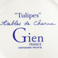 ジアン GIEN チューリップ Culipes ケーキプレート 6枚セット 16.5cm フランス A ●