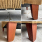 トラックファニチャー TRUCK FURNITURE FKソファ FK SOFA 1.5シーター F-21 グリーンコーデュロイ ウォールナット無垢材 定価￥352,000- ♪
