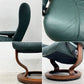 エコーネス EKORNES ストレスレスチェア ウイング stressless Wing リクライニングチェア Mサイズ オットマン付き 北欧 〓
