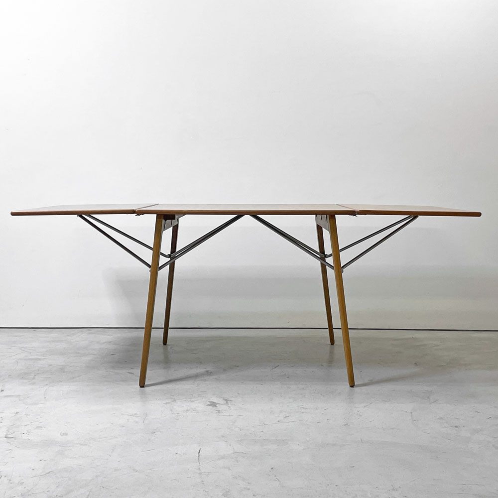 ソボーモブラー soborg mobler ダイニングテーブル バタフライテーブル model.162 チーク材 ボーエモーエンセン デンマーク 北欧ビンテージ ●