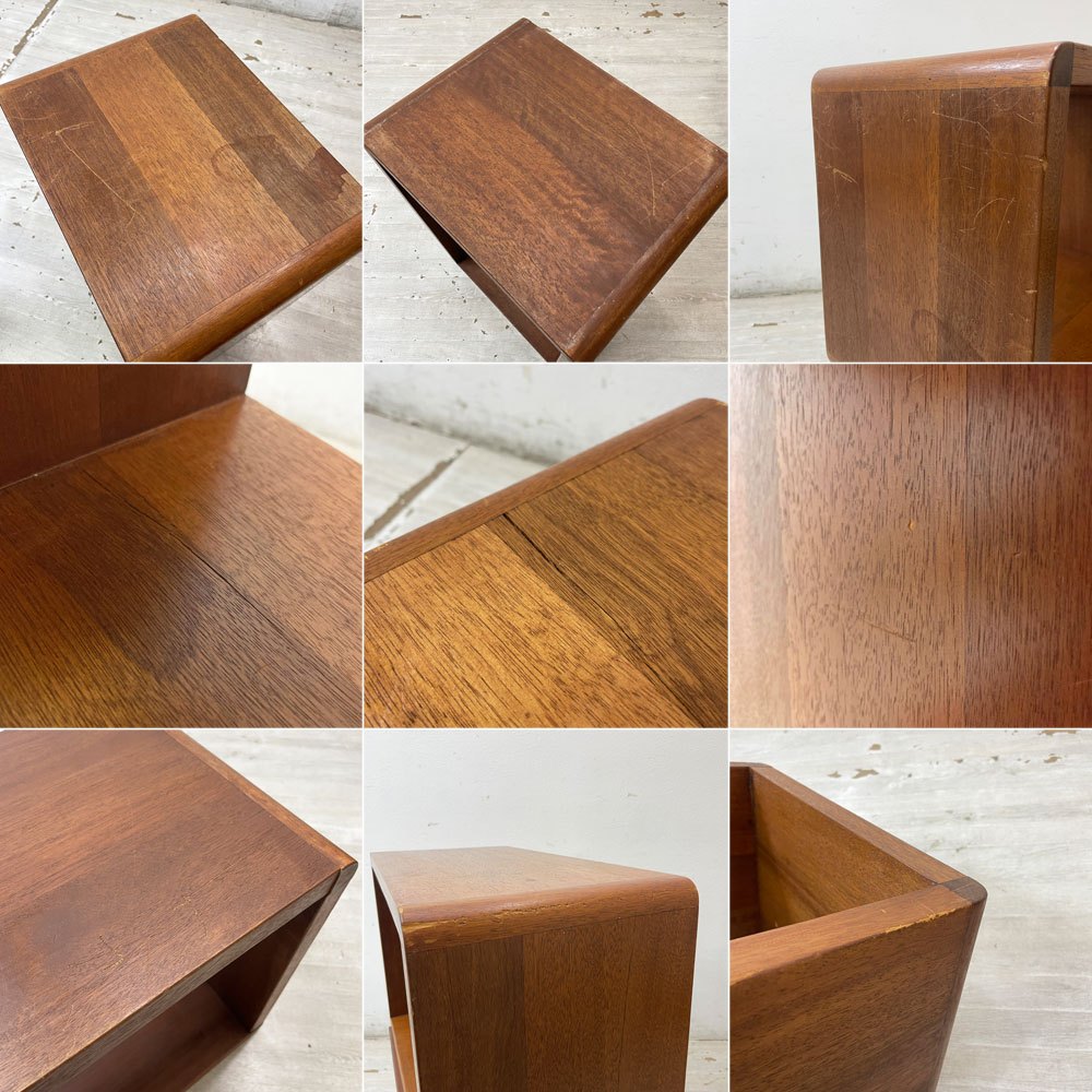 木製ユニットシェルフ ボックスシェルフ オープンシェルフ 飾り棚 S×2・M×2・L×2 6点セット 無垢材 ●