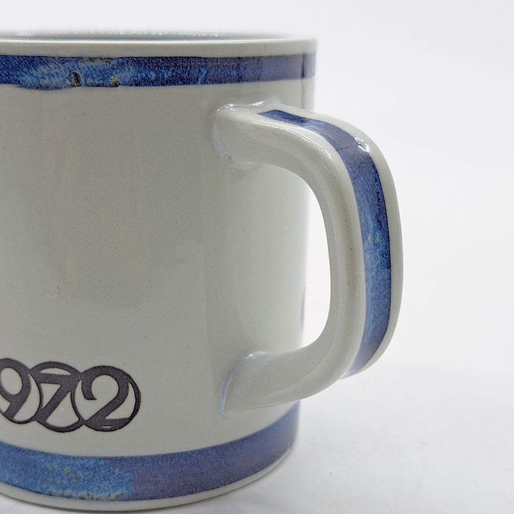 ロイヤルコペンハーゲン ROYAL COPENHAGEN イヤーマグ year mug アニュアルマグ Sサイズ 1972年 北欧ビンテージ デンマーク ●
