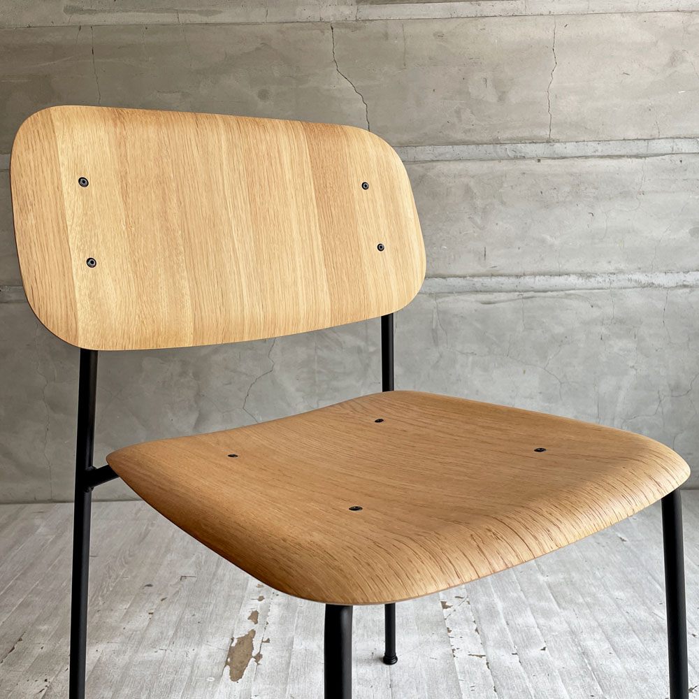 ヘイ HAY ソフトエッジ SOFT EDGE 40 ダイニングチェア オーク材 ナチュラル スチール スタッキング イスコス・ベルリン 北欧 デンマーク A ♪