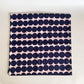 マリメッコ marimekko ラシィマット Rasyamatto クッションカバー ネイビー ピンク マイヤ・ロウエカリ コットン 廃番カラー 50×50cm 北欧 B ■