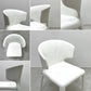 カッシーナ Cassina オラ 367 HOLA アームチェア 本革 フルレザー ホワイト ハンス・ウェッツスタイン 定価￥374,000- B ●