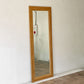 高野木工 TAKANO MOKKOU プレーンミラー PLANE MIRROR 69MEDIUM WHITE OAK オーク無垢材 姿見 全身鏡 H180cm ナチュラデザイン 定価￥66,000- ◇