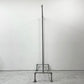 キークランプ KeeKlamp 単管 ハンガーラック パイプ シルバー H182cm インダストリアルデザイン 店舗什器 A ●