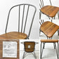 ガルト GART 1290 CHAIR ダイニングチェア エルム古材×アイアン インダストリアルデザイン 工業系 B ●