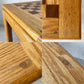 ビンテージ オーク チェステーブル Vintage Oak Wood Chess Table 70's チェス盤 ゲームテーブル ★