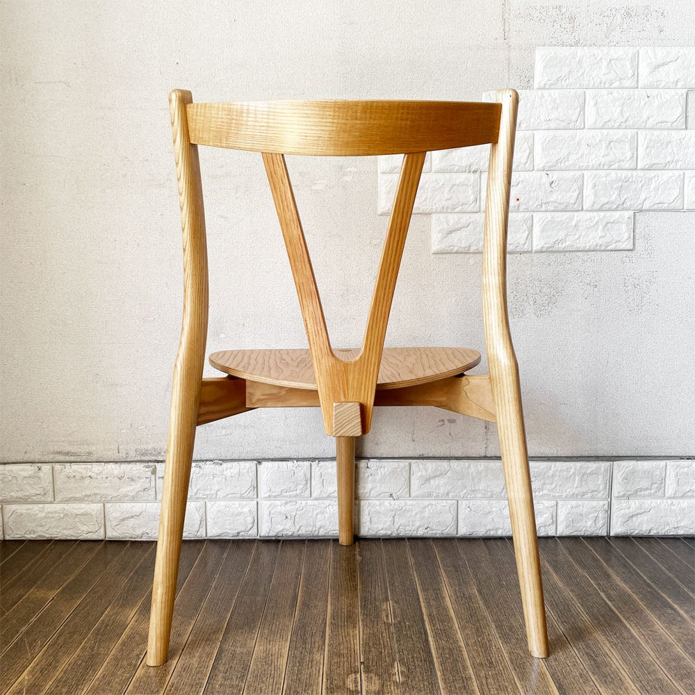 PPモブラー PP Mobler PP51/3 Vチェア V-Chair スタッキングチェア オーク材 3本脚 ハンス・J・ウェグナー デンマーク 北欧家具 ◎
