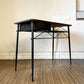 ミッドセンチュリーデザイン Midcentury Design メラミントップ × スチールレッグ デスク W90.5cm 抽斗1杯 50's ビンテージ ◎