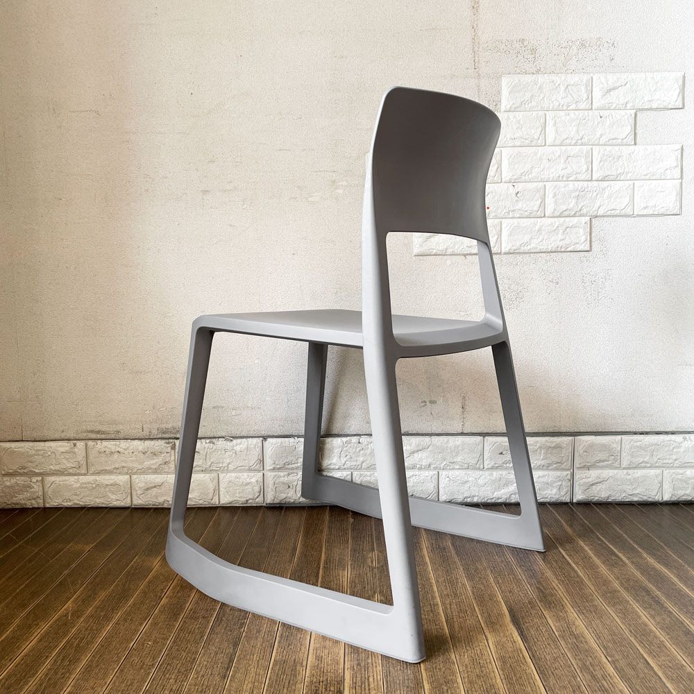 ヴィトラ Vitra ティプトン Tip Ton ワークチェア ダイニングチェア デスクチェア バサルト スタッキング チルト機能 定価￥47,300- A ◎