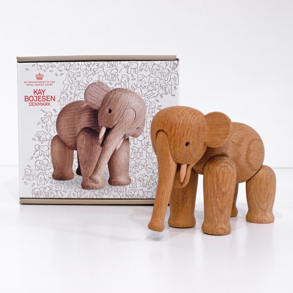 カイボイスン Kay Bojesen エレファント ゾウ Elephant 木製オブジェ デンマーク 現行品 ●