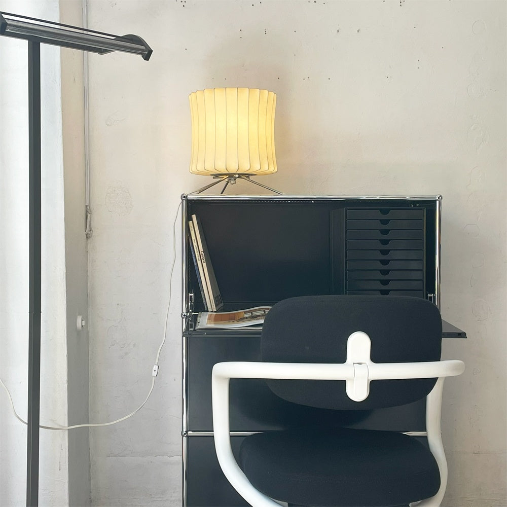 ユーエスエムハラー USM Haller モジュラーファニチャー Modular Furniture 1列3段 キャビネットシェルフ ドロップダウン扉×3ドア 鍵付 26万円程 ★