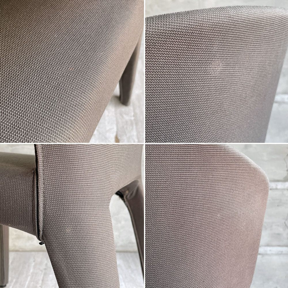 カッシーナ Cassina オラ 367 HOLA アームチェア ファブリック ハンス・ウェッツスタイン 参考定価￥228,000- 現状品 A ♪