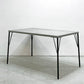 オーダーファニチャー Custom made furniture モルタル塗料天板 x 鉄脚 ダイニングテーブル W120cm インダストリアル モダンデザイン ●