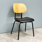 タイムレスコンフォート TIMELESS COMFORT エクリュクス ecruxe コンテチェア CONTE CHAIR PVCレザー オーク材 プライウッド 定価￥27,500- ◎