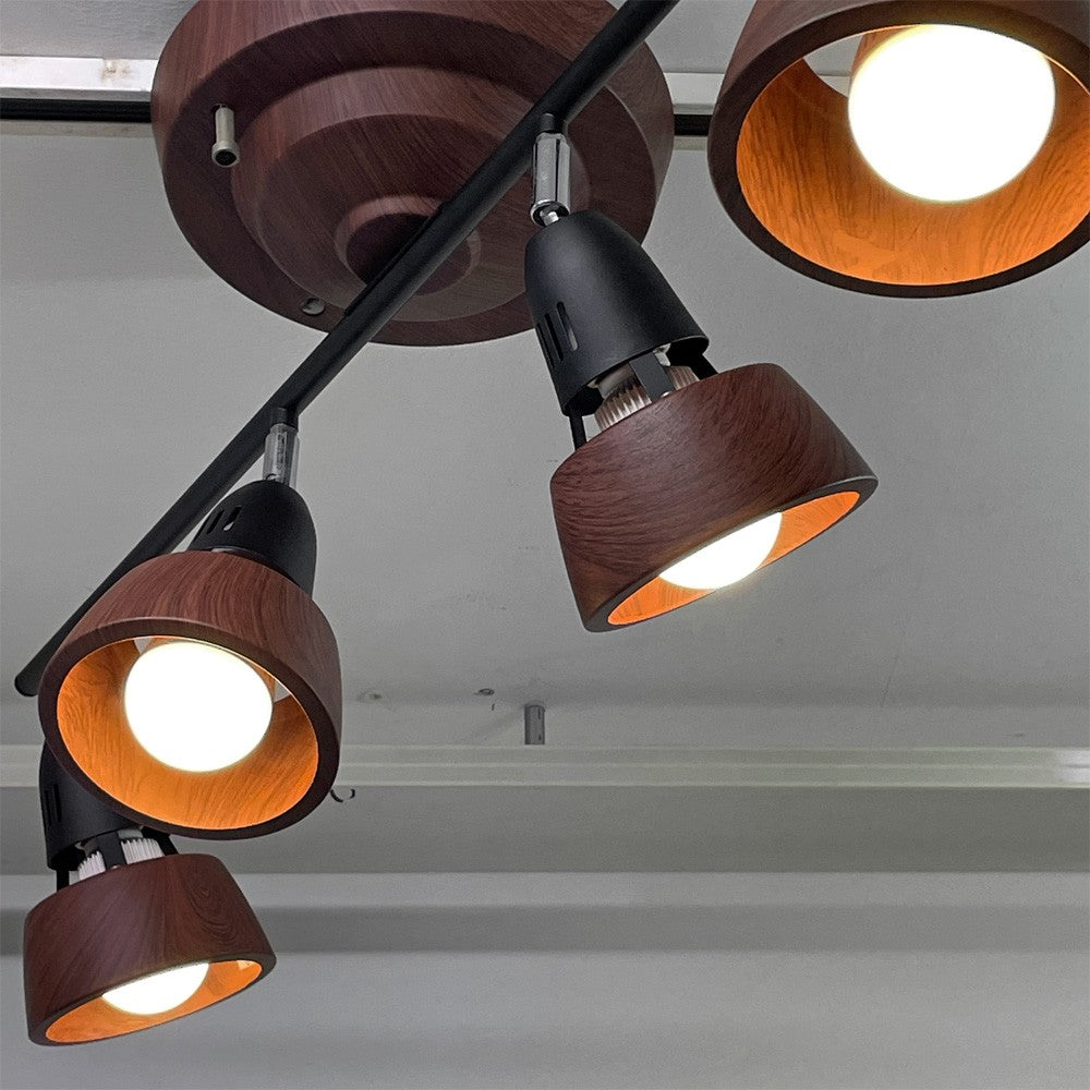 アートワークスタジオ ART WORK STUDIO ハーモニー リモートシーリングランプ Harmony Remote Ceiling Lamp ブラック 4灯 リモコン付き ●