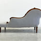 ロイズアンティークス Lloyd's Antiques イギリスビンテージ シェーズロング UKビンテージ Chaise Longue 長椅子 モケット生地 マホガニー材 〓