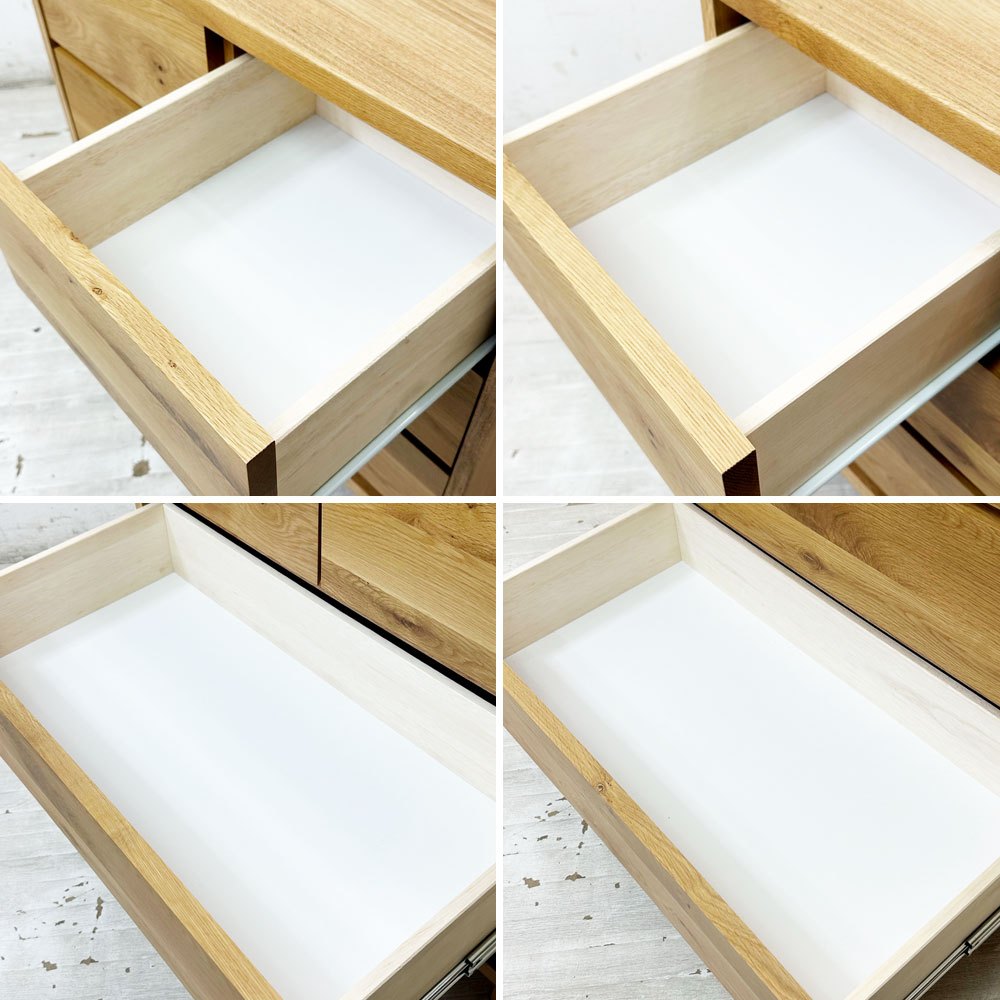 リセノ Re:CENO ハウタ HAUTA チェスト75 ホワイトオーク W75cm ナチュラルデザイン 定価：￥46,800- ●