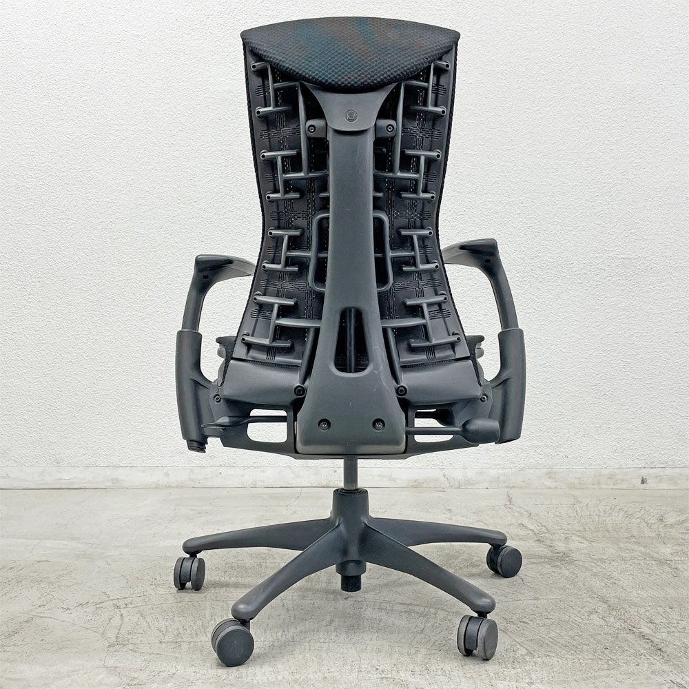 ハーマンミラー Herman Miller エンボディチェア オフィス デスクチェア ジェフ・ウェバー ビル・スタンフ シンク ファブリック〓