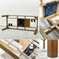 ジャーナルスタンダードファニチャー j.s.F CASE STUDY KOTATSU TABLE ケーススタディ こたつテーブル リバーシブル天板 脚延長可 アジャスター オーク材 定価￥63,800- ●