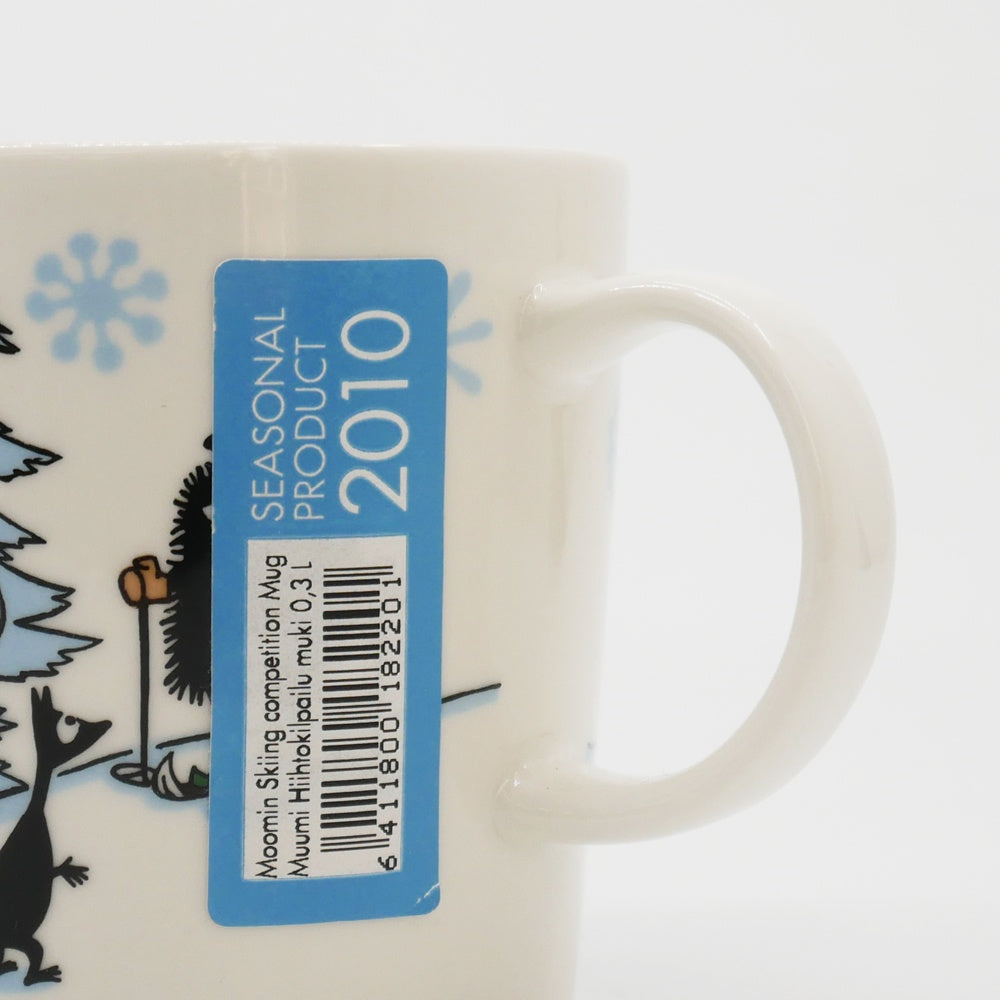 アラビア ARABIA ムーミンマグ MOOMIN スキー競技 Moomin Skiing competition 2010 冬限定 ●