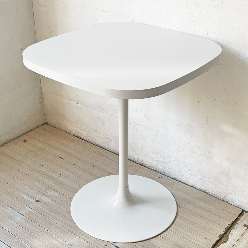 スウィッチ SWITCH KAテーブル KA Table カフェテーブル ホワイト ミッドセンチュリーデザイン 定価￥35,200- ★