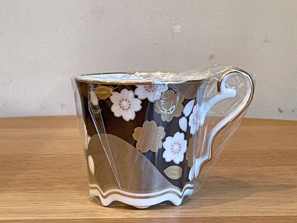 ノリタケ Noritake あやみなも コーヒーカップ＆ソーサー 桜金銀彩 夜桜金銀彩 未使用品 ■