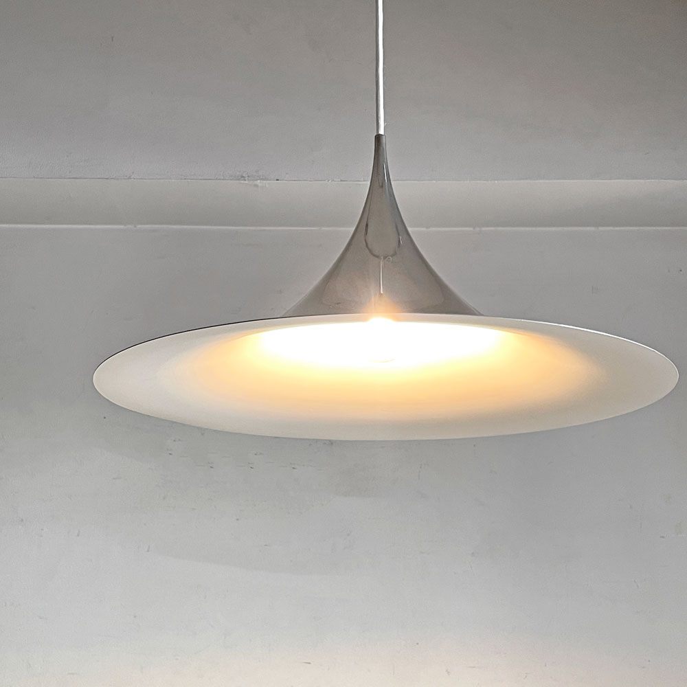 フォグ＆モーラップ フォグ＆モループ Fog＆Morup セミ Semi ペンダントライト シルバー Φ47cm デンマーク 北欧照明 ビンテージ ■