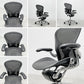 ハーマンミラー Herman Miller アーロンチェア Bサイズ ポスチャーフィット クラシックカーボンメッシュ ポリッシュドアルミベース ビル・スタンフ ＆ ドン・チャドウィック 〓