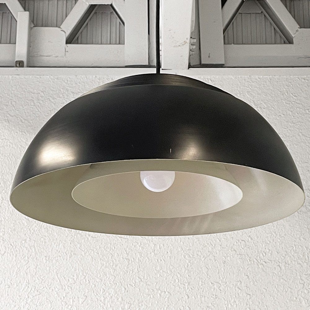 ルイスポールセン louis poulsen AJロイヤル AJ Royal 500 4灯 ペンダントライト ブラック アルネ・ヤコブセン 旧仕様 北欧照明 ◇