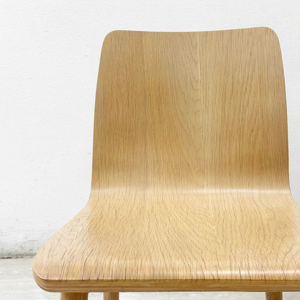 スケッチ Sketch タミチェア TAMI Chair ダイニングチェア オーク材 プライウッド 北欧 デンマーク 定価 ￥31,900- 現状品 B ●