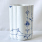 ロイヤルコペンハーゲン ROYAL COPENHAGEN ブルーパルメッテ Blue Palmette フラワーベース H15cm 北欧雑貨 未使用品 ◇