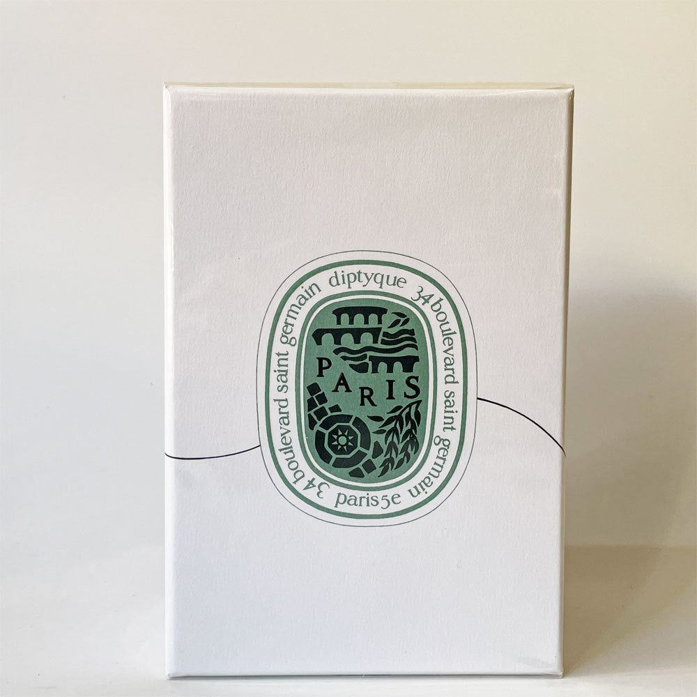 ディプティック DIPTYQUE 60周年記念 フレグランスキャンドル＆木製リッド コフレ パリ 190g 廃盤品 ★