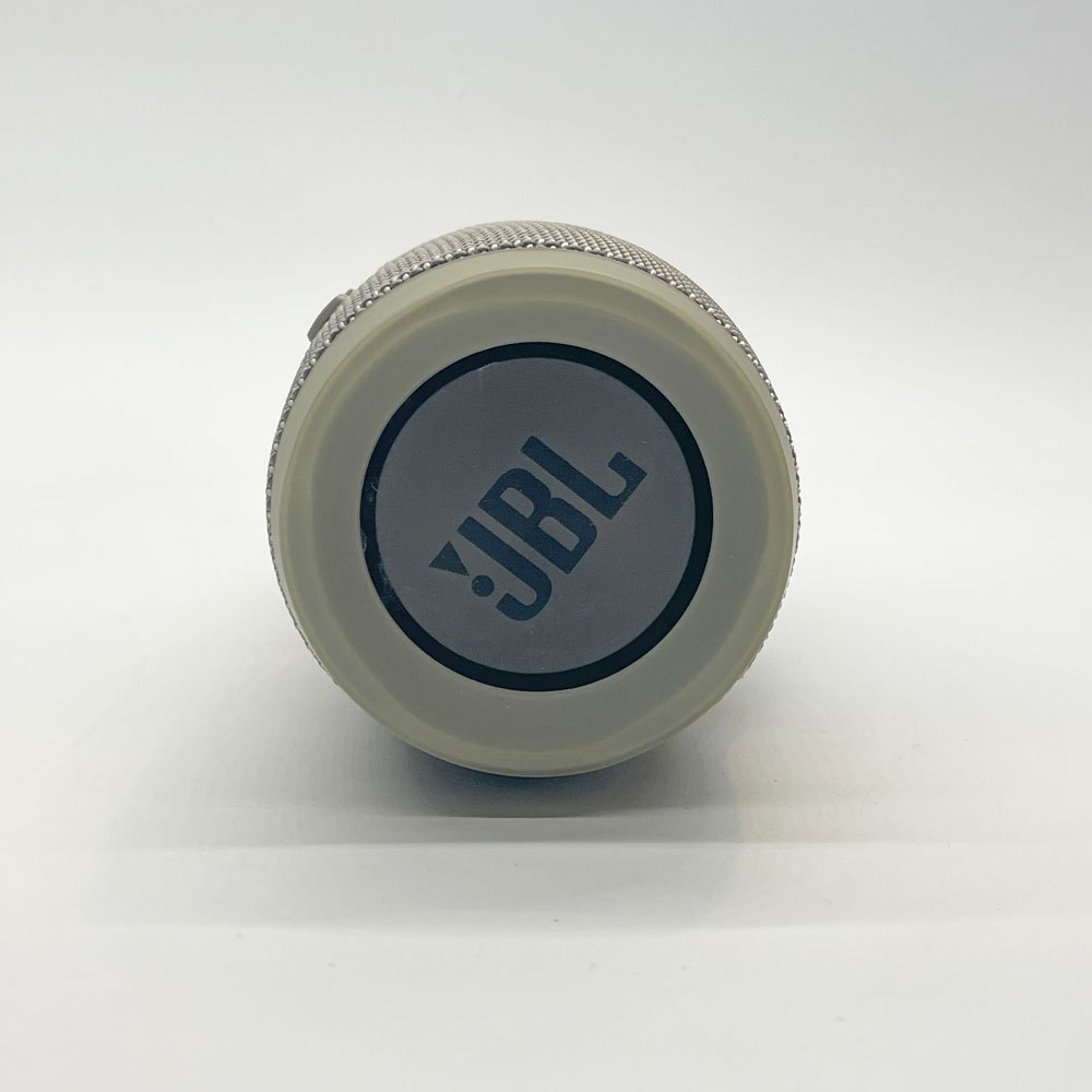 ジェービーエル JBL チャージ3 CHARGE3 ワイヤレス Bluetooth ポータブルスピーカー 内蔵バッテリー 防水 グレー アダプタ付属 動作確認済 ★