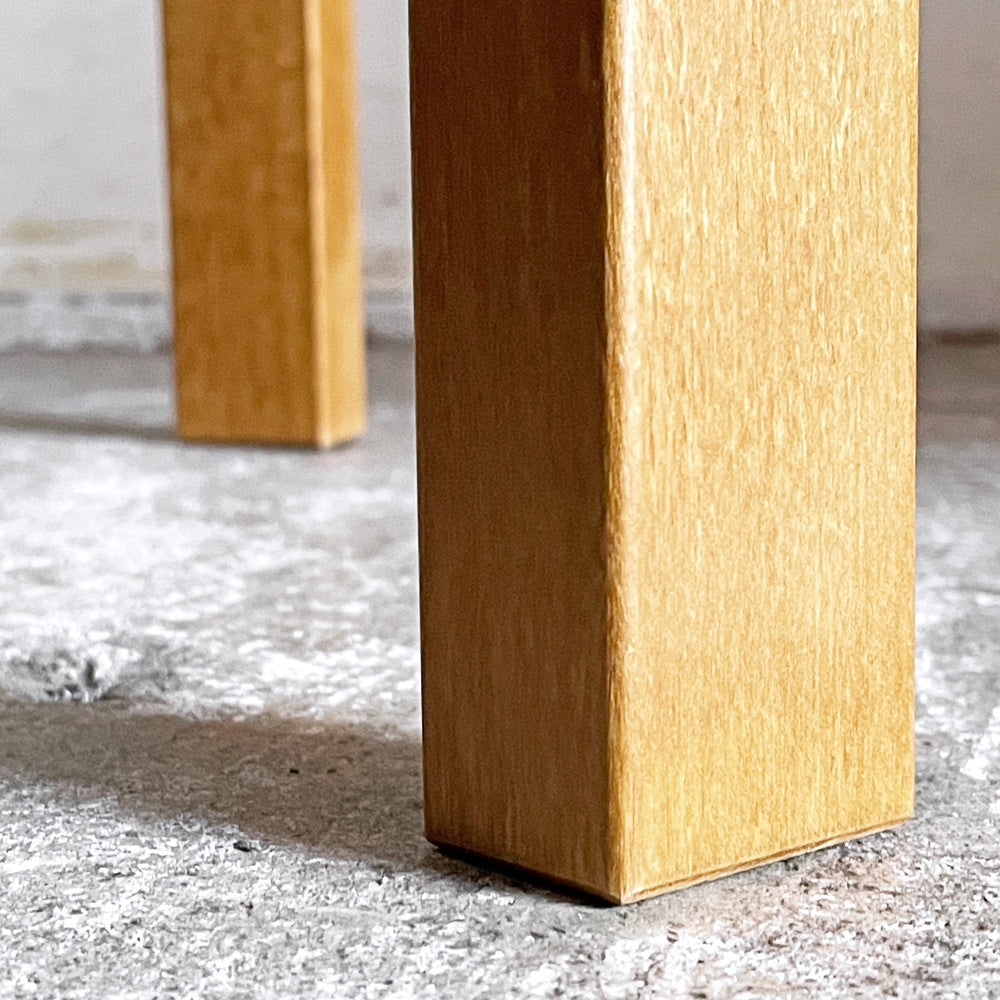アルテック Artek スツール60 レッド × ハニー リノリウム 3本脚 アルヴァ・アアルト SCOPE別注 廃番 北欧家具 ■