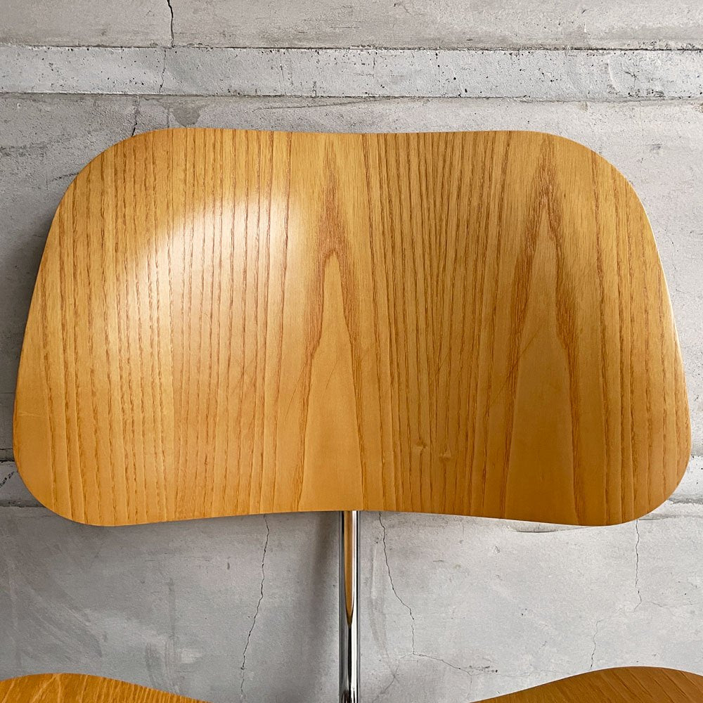 ハーマンミラー Herman Miller プライウッドダイニングチェア DCM アッシュ材 メタルレッグ C&R イームズ ミッドセンチュリー 定価￥169,400- ♪