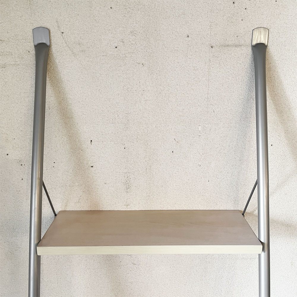 グランビック GRANVIK ウォールシェルフ ラダーシェルフ 4段 立て掛け式 W60cm 本棚 飾り棚 スウェーデン ◎