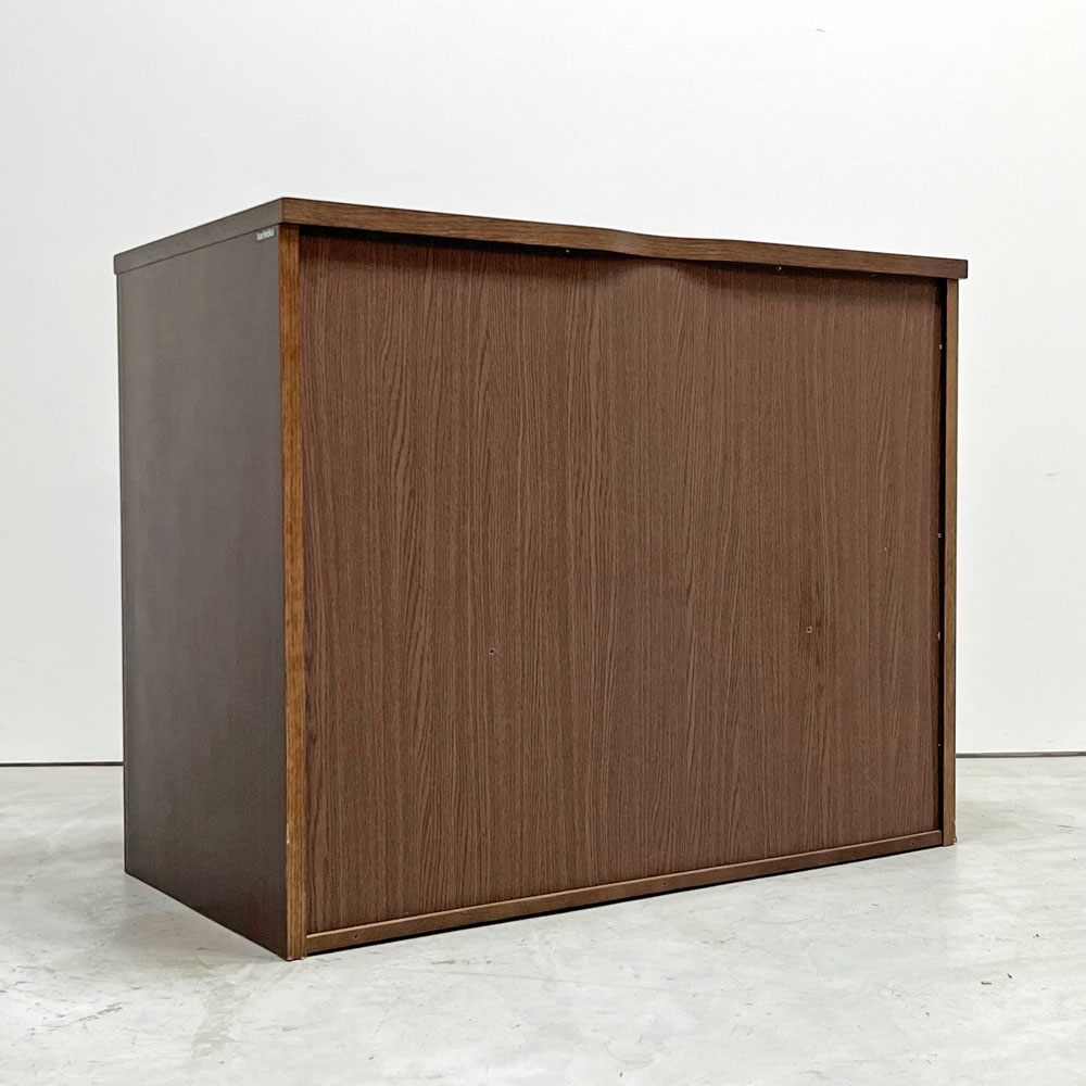 カリモク karimoku ドロアーチェスト 3段4杯 FT3104MK モカブラウン オーク材 桐材 W88cm ●