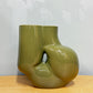 ヘイ HAY チュビー Chubby Vase フラワーベース オリーブグリーン H20cm ワン＆ソーダーストロム Wang & Soderstrom デンマーク ◎